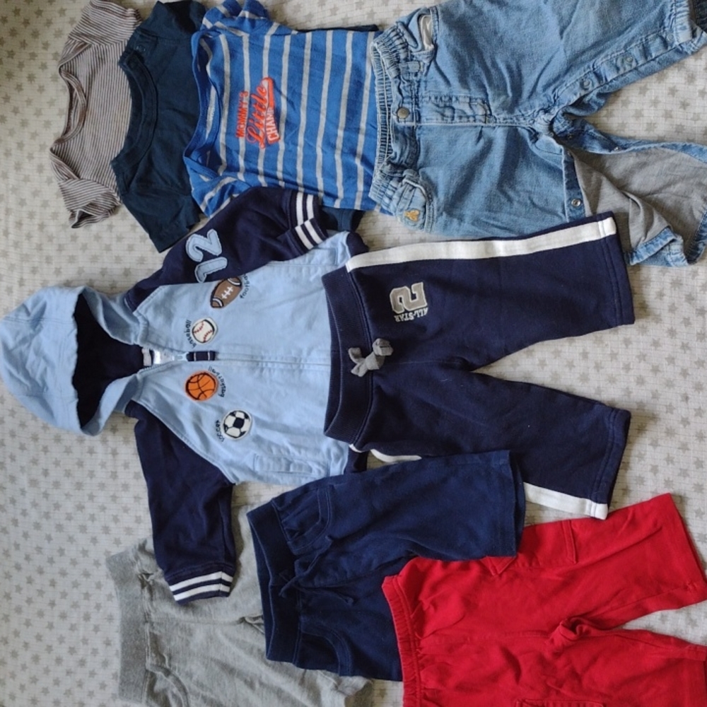 Boys Sporty Bundle - NINE Items ⚽🏀⚾🏈
